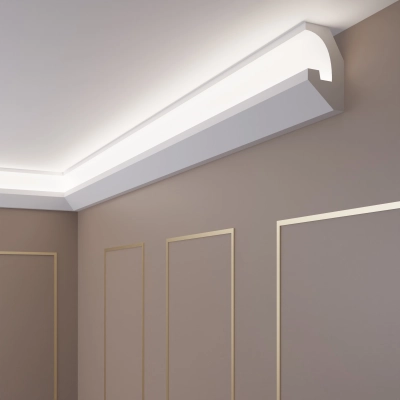 Lichtleiste LED, Stuckleisten indirekte Beleuchtung - 50 Meter OL-59